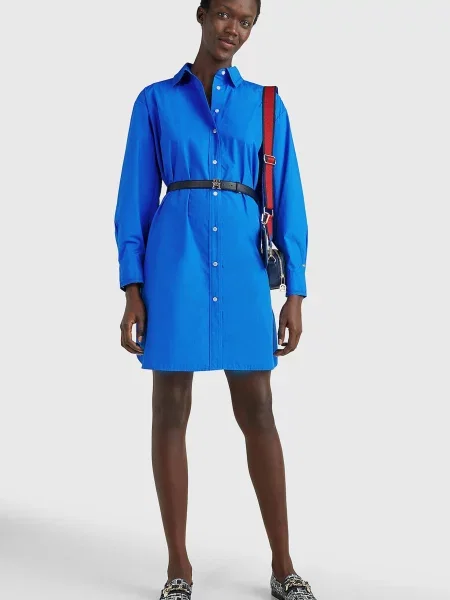 Костюмна сукня-сорочка Tommy Hilfiger синя