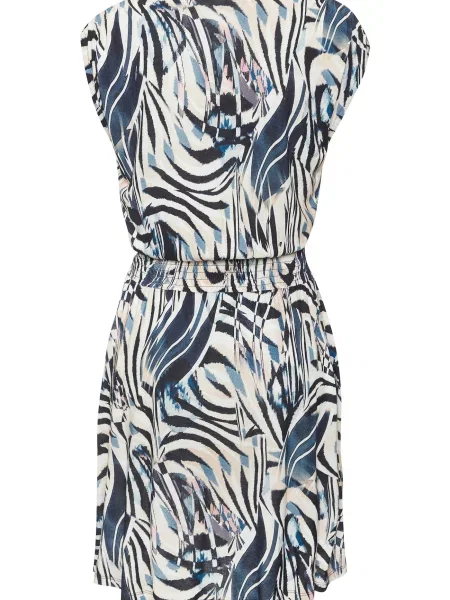 LASCANA Rochie bej / bleumarin / roz deschis alb
