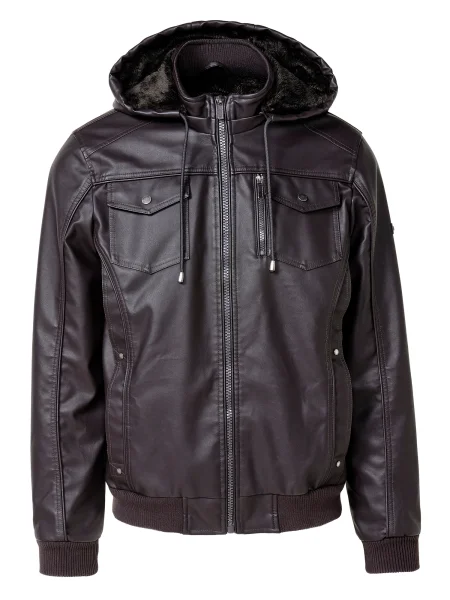 KOROSHI Prehodna jakna rjava