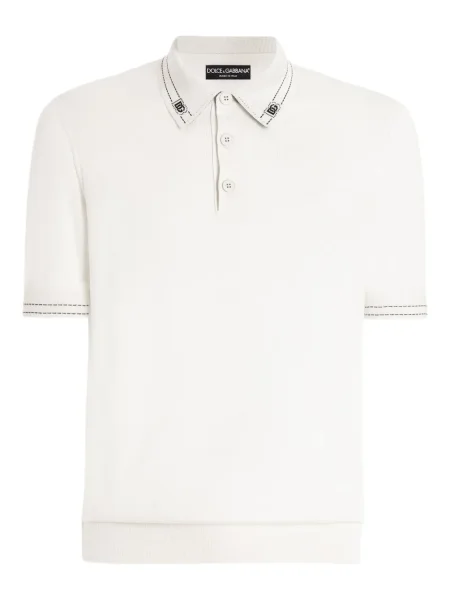 Polo Dolce & Gabbana alb