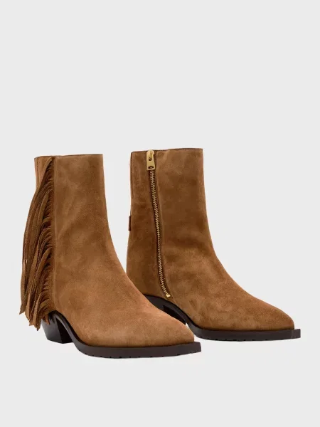 Замшевые ботинки Allsaints