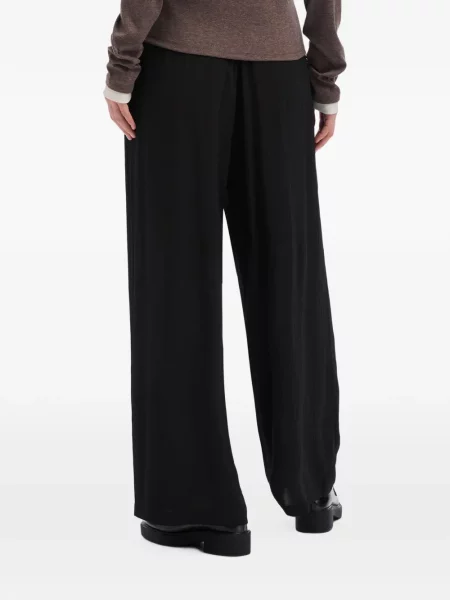 Pantaloni palazzo Tout A Coup negru