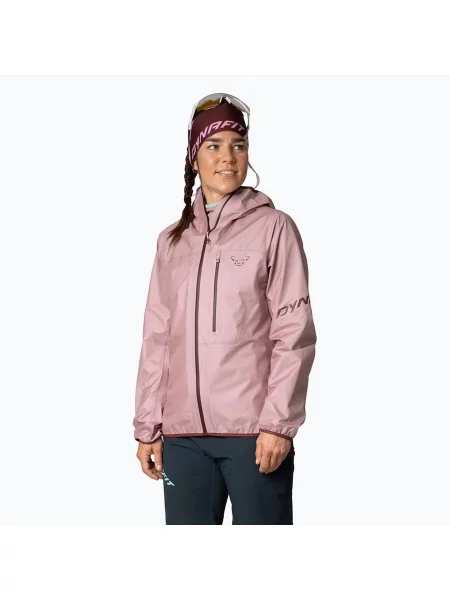 Kurtka przeciwdeszczowa Traverse GTX makarosa różowa