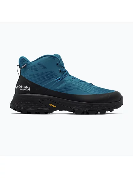 Încălțăminte de trekking pentru bărbați Columbia Tellurix Titanum Outdry Mid phoenix blue/black negru