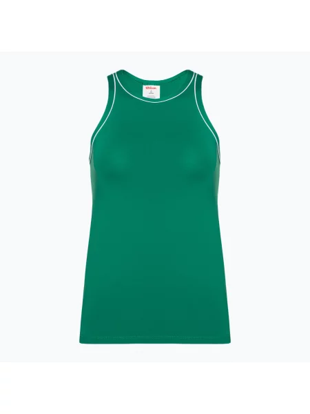 Tank top Wilson Team Tank W courtside green zielona
