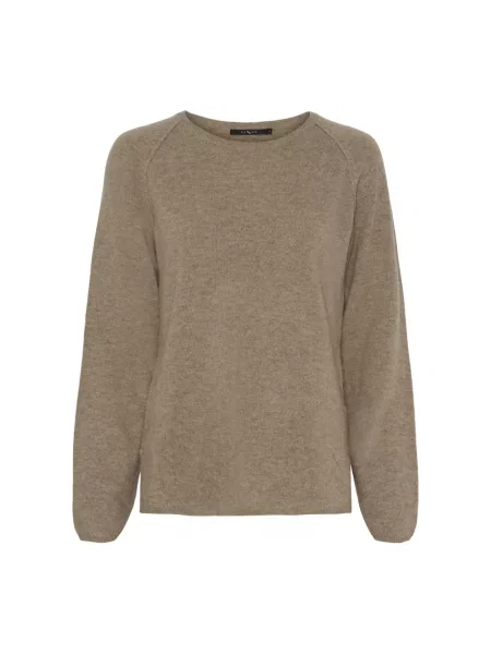 Sweter Btfcph wełniany szary