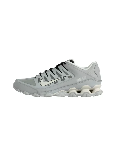 NIKE Pantofi sport Reax 8 gri / gri argintiu / negru / murdar alb
