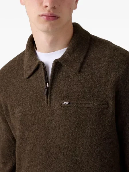 Gulerat tricou polo Levi's® maro