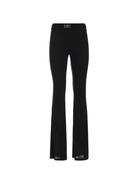 Pantaloni Just Cavalli cu cataramă negru