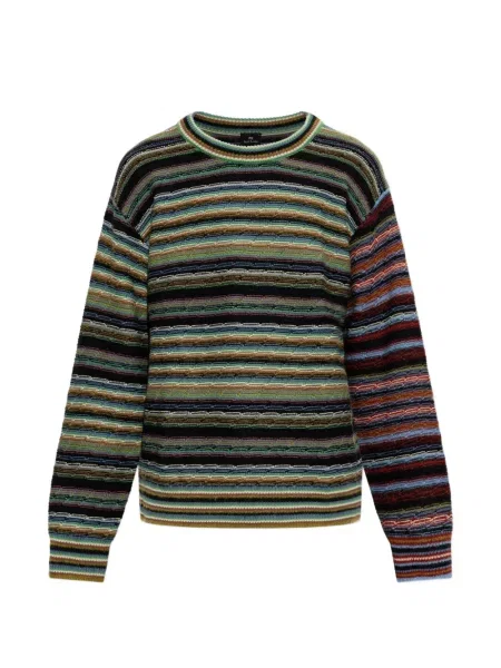 Pulover Ps Paul Smith cu dungi negru