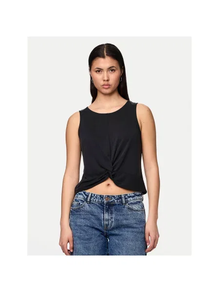 Pieces Top Anora Regular Fit črna