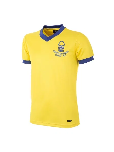 Koszulka piłkarska retro dorosły Nottingham Forest żółty