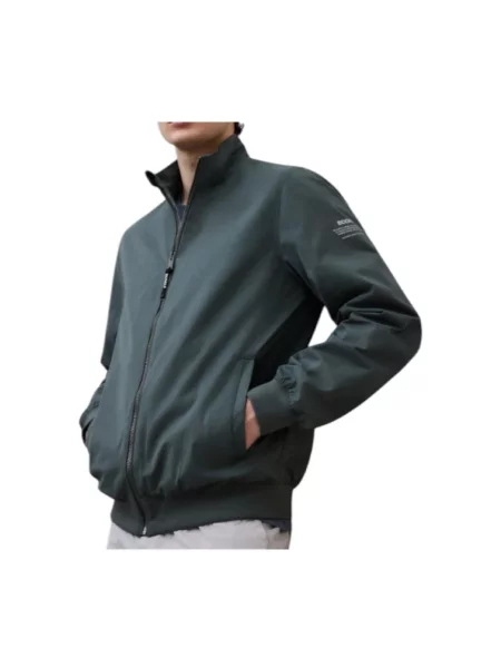 Kurtka bomber Ecoalf zielony