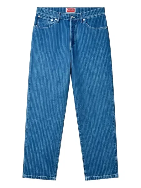 Pruhované džíny Kenzo modré