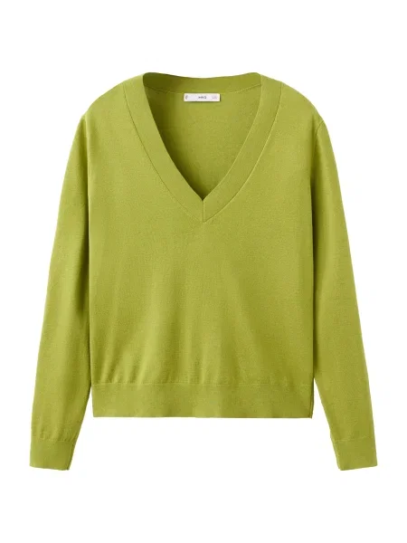 MANGO Pulover LUCCAV oliv