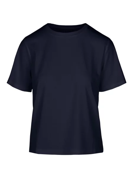 Tricou Bomboogie cu decolteu rotund albastru