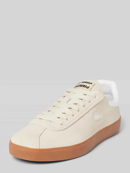 Buty Lacoste off white/gum beżowe