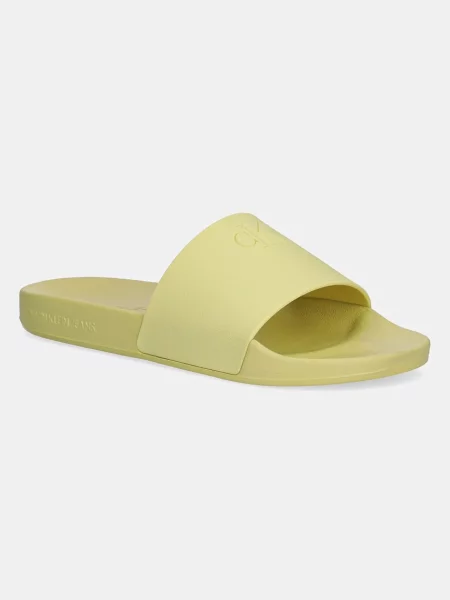 Чехли Calvin Klein Jeans SLIDE MONOGRAM TPU зелено