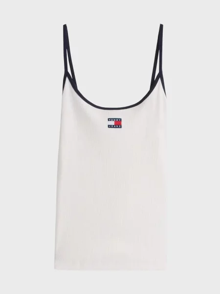 Топ Tommy Jeans білий