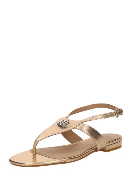 Pantofi Lauren Ralph Lauren auriu