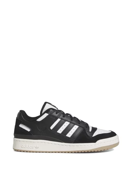 Csíkos platform talpú rövidnadrág Adidas kék