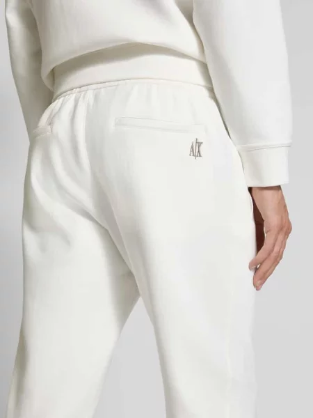 Spodnie dresowe Armani Exchange białe