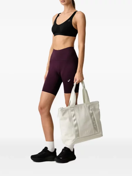 Pantaloni scurți Asics cu imagine alergare violet