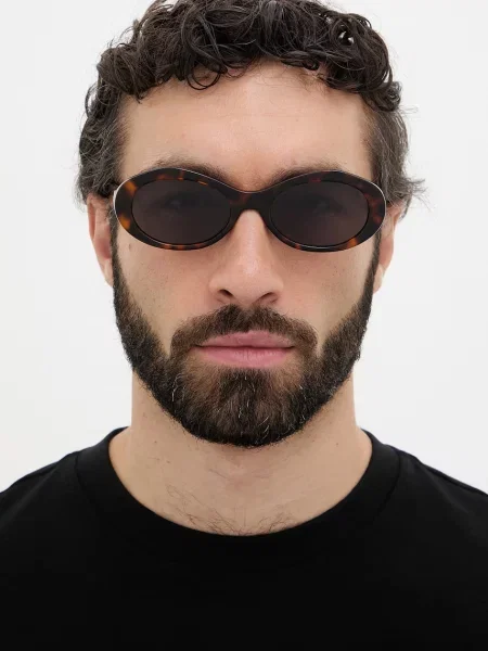 Off-White kerek napszemüveg fehér