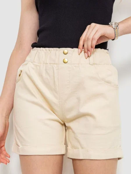 Шорти Ager бавовна/еластан бежевий