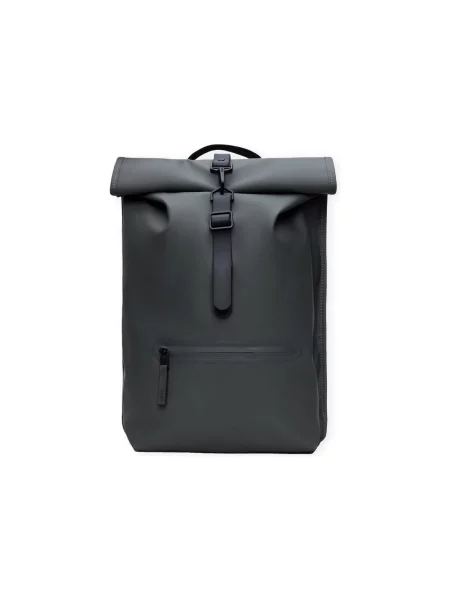Městský batoh Rains Rucksack Rolltop 13 + 4 l dark grey šedý