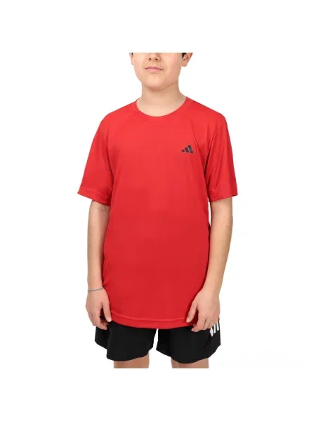 Koszulka dla dzieci adidas czerwona