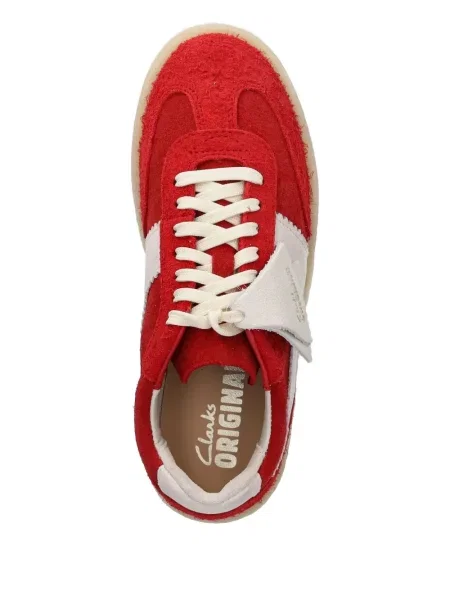 Zomšinės sportbačiai Clarks Originals raudona