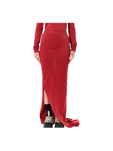 Spódnica maxi Moncler czerwona