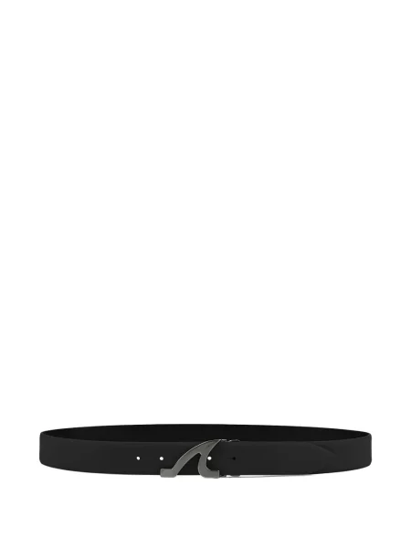 Curea Paul & Shark din piele negru