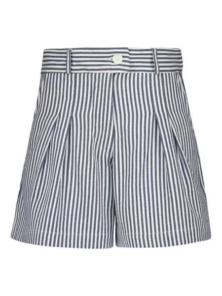 Pantaloni scurți Paula cu dungi albastru