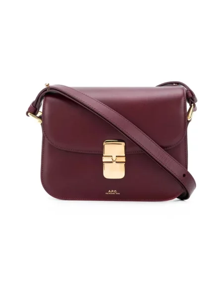 Torebka A.p.c. bordowa