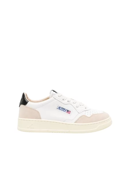 Sneakersy Autry skórzane białe