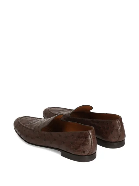 Pantofi loafer Dolce & Gabbana din piele maro