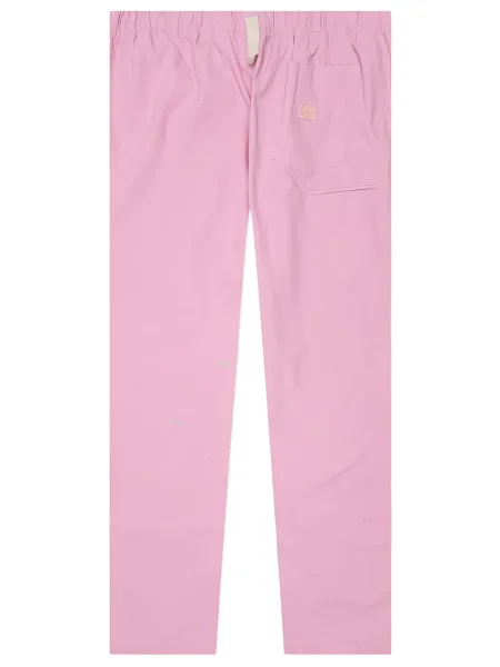 Pantaloni Advisory Board Crystals cu cataramă de cristal roz
