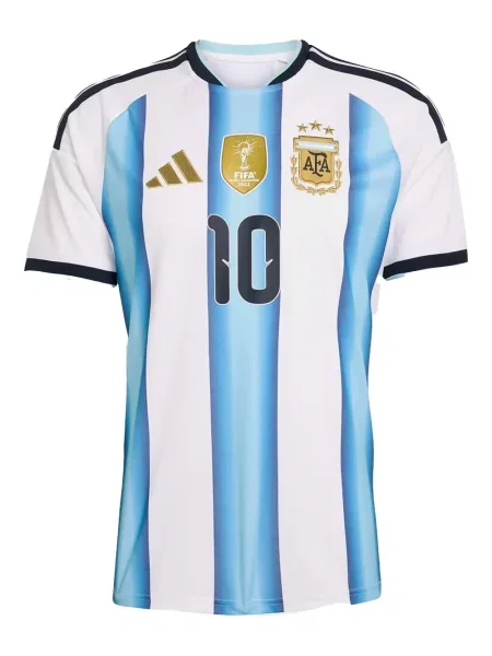 Papuci tip mules Adidas cu dungi cu imagine din jerseu albastru