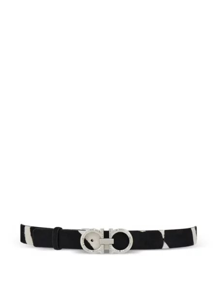 Cu centură curea Ferragamo negru