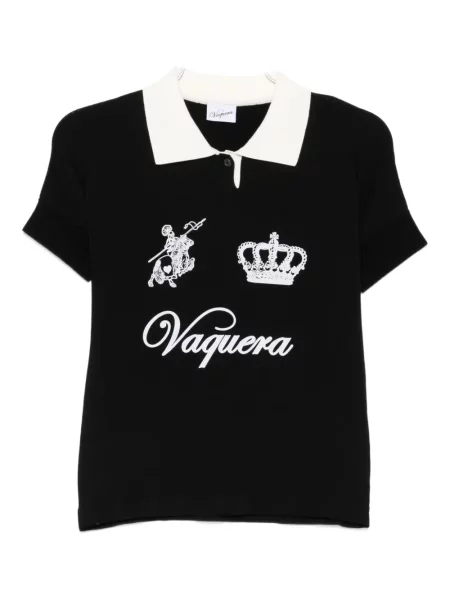 Polo majica Vaquera crna