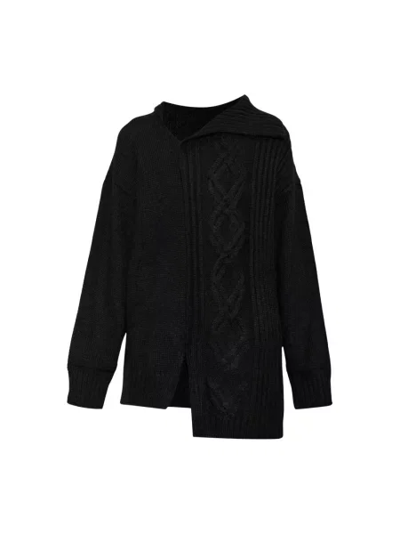 Sweter Yohji Yamamoto wełniany czarny