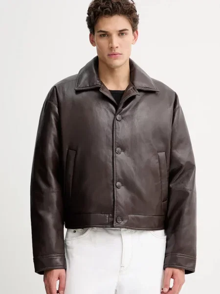 Яке Nanushka кафяво