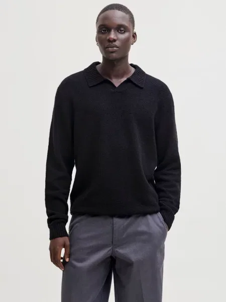 JACK & JONES Sveter JPRBLAMAVERICK' čierna