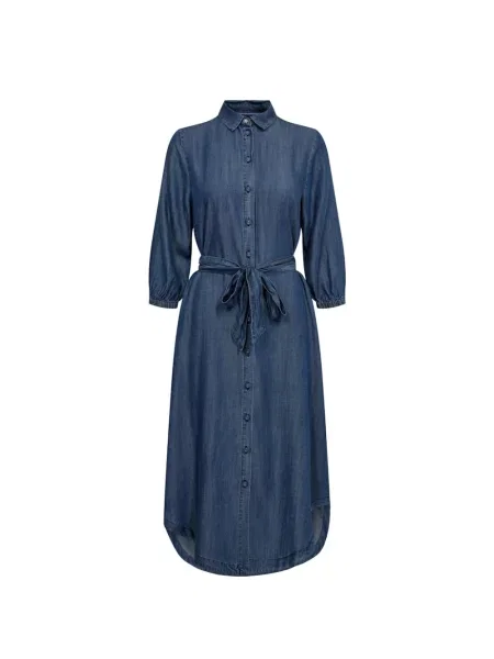 Sukienka jeansowa Nümph niebieska