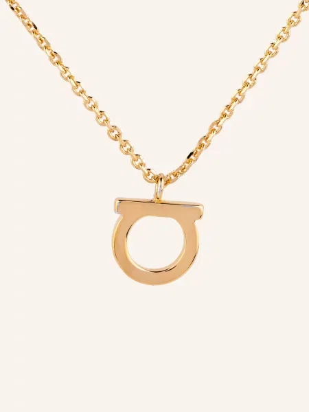 Ferragamo Łańcuszek Gancio gold złoty