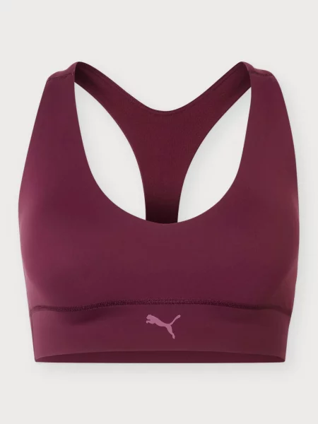 PUMA Sutien sport Shapeluxe vin roșu