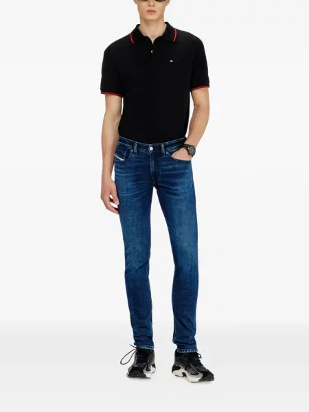 Skinny jeansy skinny Diesel 1979 SLEENKER niebieskie