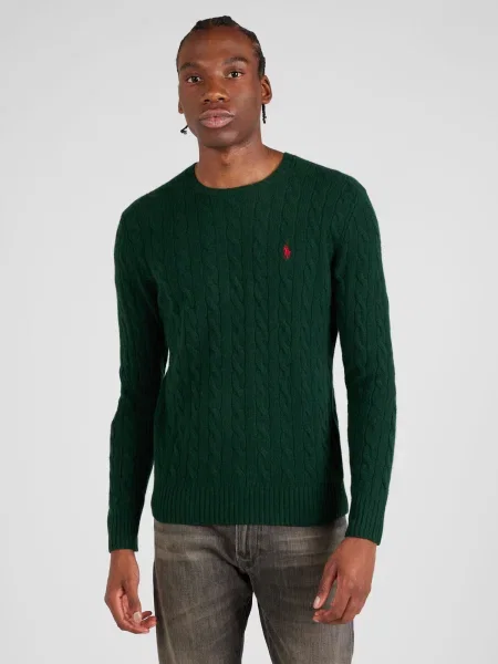 Pulover Polo Ralph Lauren de lână verde